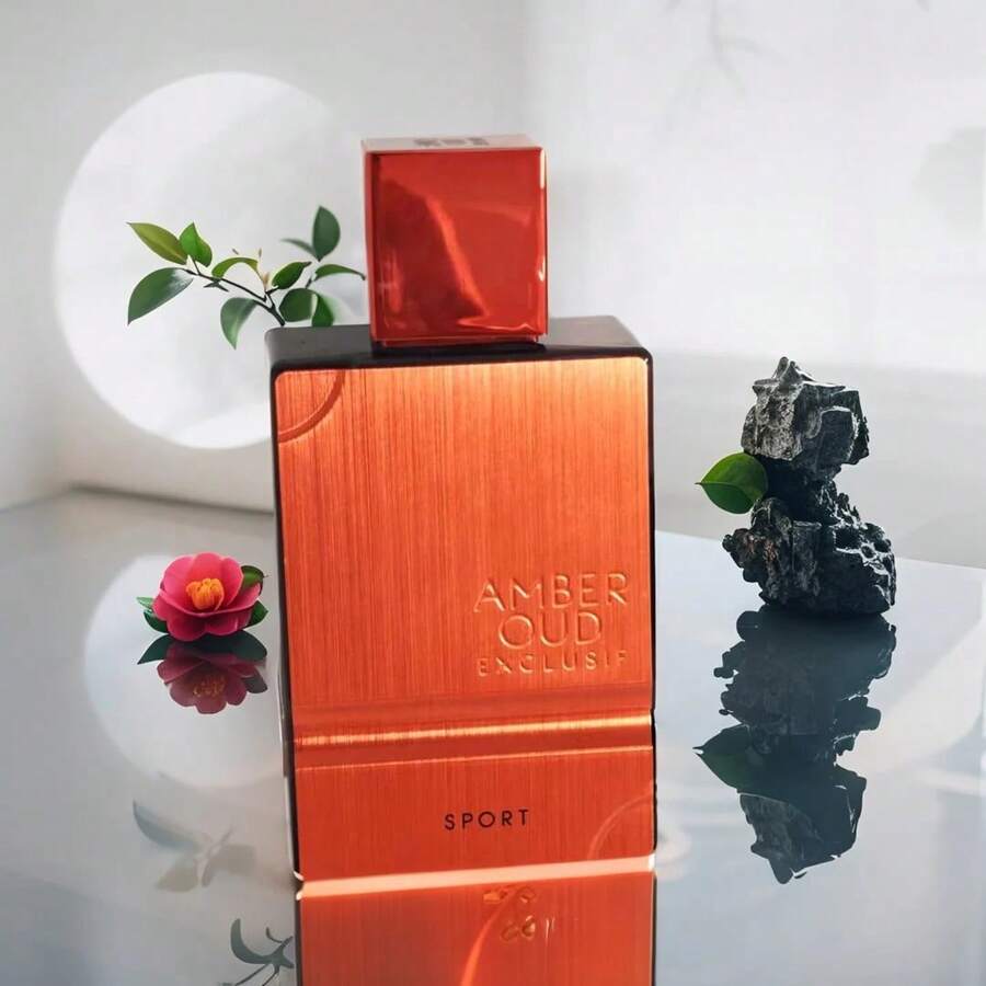 Amber Oud Exclusif Sport Extrait De Parfum Spray For Unisex, 2.0 Ounce - Arabian Perfume For Women And Men - Long Lasting Arabic Perfume - Vanilla And Woody Fragrance - Eau De Parfum - 2 Oz - 紅色 - 查看 1