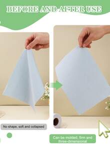 Light Weight Fusible Interfacing For Sewing: White 11.6" X 30yd Iron On Non-Woven Fusible Interfacing Single-Sided Interfacing Fabric For Sewing DIY Craft Quilting - Multicolor - View 4