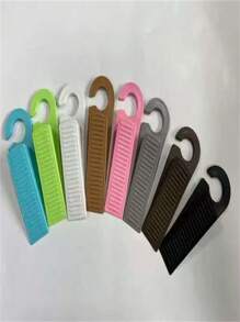 2 Pieces Heavy-Duty Door Stop Set -, Strong Adhesion, Children's Exit Baffle, Suitable For Classrooms, Dormitories And Baby Rooms - Fashionable School Supplies