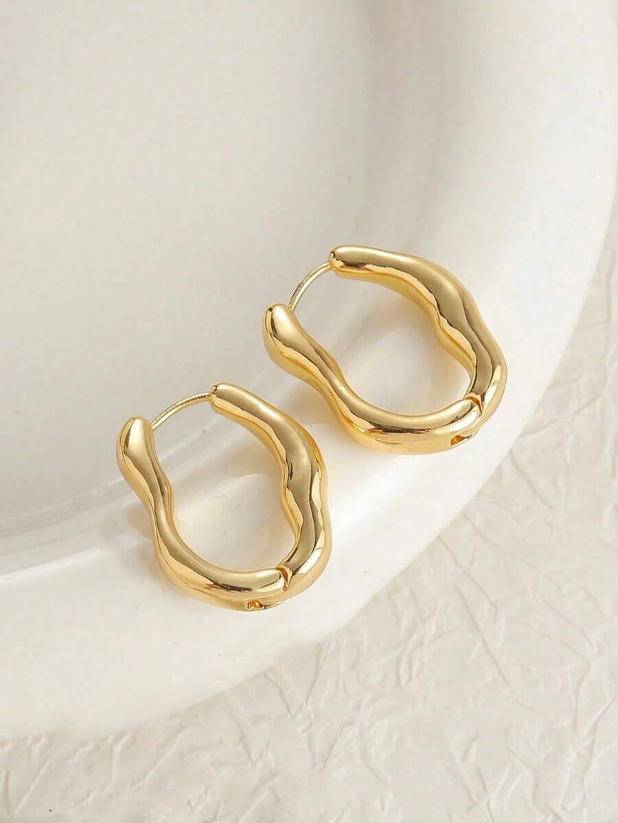1 Pair Teenagers Elegant Drop Earrings For Daily Decoration For Party Jewelry Birthday Gift - 1# - View 1