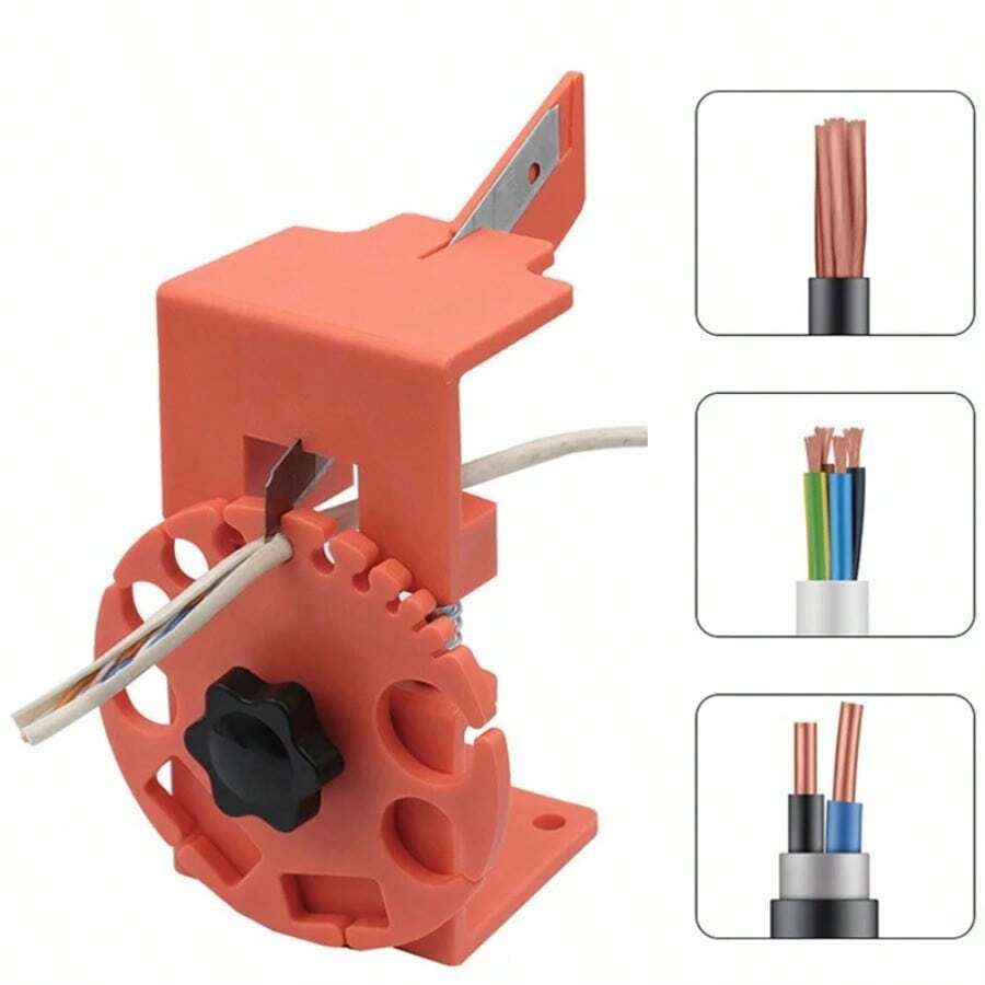 手持式铜线剥皮器 手动铜线剥皮机 电缆剥皮工具 - 彩色 - 查看 1