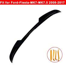 For  Fiesta Rear Spoiler Extension Lip Wing Mk7-7.5 ST Zetec S ST Line 08-17 - Default - View 2