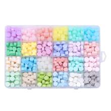 24 Color Hexagonal Sealing Wax Beads, 600Pcs Sealing Wax Beads, Wax For Wax Seal Stamps, Sealing Wax Beads For DIY Envelope Decor, Wedding Invitations, Cards, Postcards, Gift Packing, Crafts, Scrapbooking