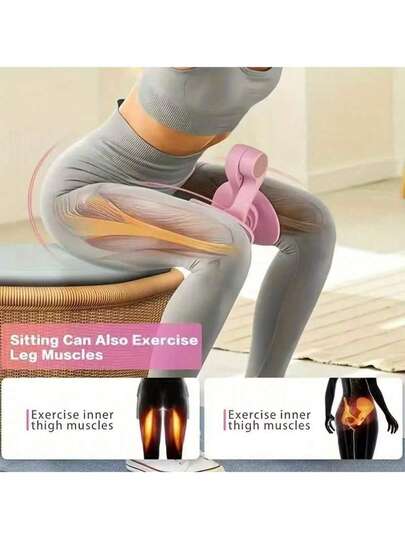 Women's Leg Trainer, Home Yoga Pilates Fitness Equipment, Pelvic Floor Kegel Training Leg Clamp