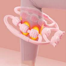 Round Leg Clip Massager, Handheld 9-Wheel, Multi-Functional Massage Tool, Suitable For Relieving Muscle Pain In Both Women And Men, Massage Roller Muscle Relaxer, Round Leg Clip Leg Massager