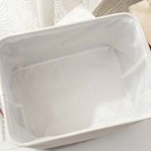 Cestas de almacenamiento grandes con asas, contenedores de almacenamiento de tela para organizar ropa, juguetes, libros, cesta de almacenamiento de lona para oficina, dormitorio, armario, guardería, lavandería (Blanco y Gris)