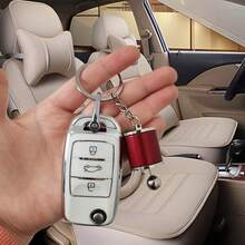 5 PCS Car Gearshift Key Chains, 6-Speed Manual Transmission Car Gearshift Key Chains, Creative Metal Gear Key Chains, Mini Gearshift Lever Key Rings, Gearshift Stress-Relieving Toys - Multicolor - View 6