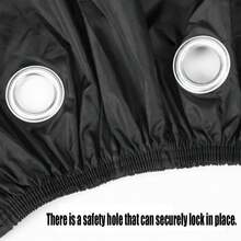 1pc Black Bestselling Bicycle Cover, Waterproof Dustproof Bicycle Car Cover