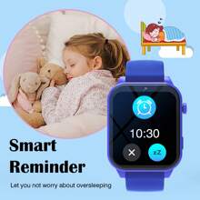 Kinder Smartwatch mit Kamera, Fotoalbum, Video, 18 eingebaute Spiele, Taschenrechner, Kalender, LED Beleuchtung, perfektes Feriengeschenk für Kinder!