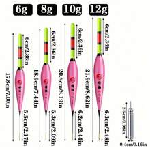 1 Set LED Fishing Float With Gravity Sensor And Color Changing Light, Battery Powered, IPX7 Waterproof, High Visibility Polymer, Non-Rechargeable, Suitable For Night Fishing Under 1968.5 Inches