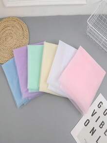 1pc Solid Color Nylon Soft Tulle, Wedding Veil Fabric, Decorative Mesh Fabric For Dresses, Tablecloths - Multicolor - View 6