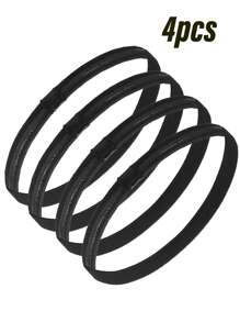 Multiple Use Thin Headbands For Women Men Elastic Stretchy Skinny Headbands Sports Hair Bands With Silicone For Woman Man Girls Boys Teen