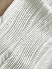 Camiseta sin espalda de mujer con textura en 3D con accesorios de estrella de mar, halter, cintura ceñida y espalda abierta, y Top corto con abertura y escote en la parte delantera, para primavera, verano y otoño