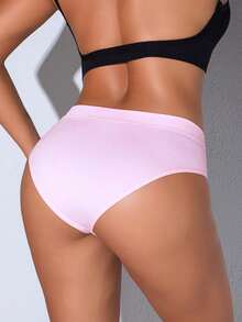 5件套女士时尚优雅简约运动休闲针织面料舒适内裤