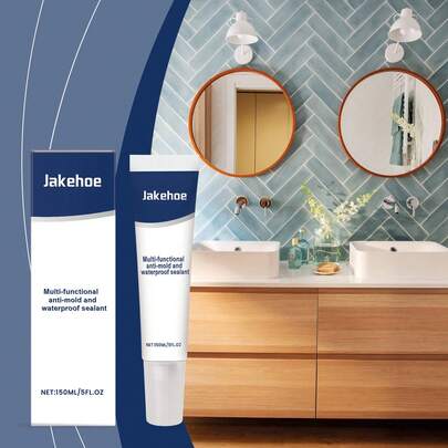 Multi-Purpose Waterproof Sealant, Waterproof For Household Bathroom, Basin, Tiles, Anti-Leakage, Anti-Pollution