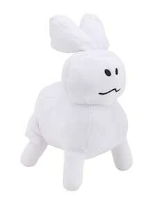 25厘米/9.84英寸 Forsaken Gubby 毛绒玩具 Noob 三角耳兔毛绒动物玩偶装饰创意礼物儿童生日派对家居女孩房间装饰游戏收藏品 - 彩色 - 查看 6