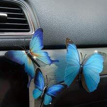 12张蝴蝶形汽车内饰贴纸