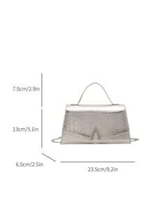 Bolso de mano tipo clutch con estampado de cocodrilo de moda 2025, cartera larga de mujer, bolso pequeño