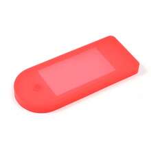 Compatible With Xiaomi Mi 4 Lite 2nd Generation Switch Panel Display Screen Silicone Protective Case, Electric Scooter Dashboard Protective Cover, Black And Red Silicone Protective Case (Without Power)