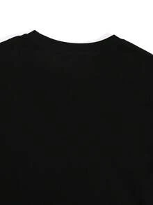 Men's Pure - Cotton Black T - Shirt: "TRUE RLGN" Brand - Logo Tee - màu đen - Xem 5