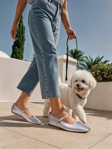 Women's Ballet Flats Square Toe Adjustable Buckle Comfortable And Fashionable Mary Jane Shoes, Fall Shoes Women's Loafers, Back-To-School Gifts