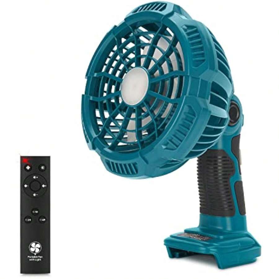 For Makita 18V Fan, 3 Speed Cordless Brushless Motor Low Noise For Camping, Gym - 1 - View 1