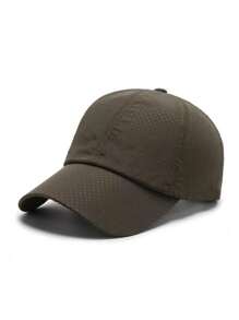 2pcs/1pc Breathable Quick Drying Hat Outdoor Hat Man And Women Summer Thin Breathable Peaked Cap Sports Running Baseball Cap For Men And Women Sunshade Quick-Drying Mesh Baseball Cap - Sun Protection Breathable Adjustable Cycling Hiking