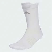 Adidas RUNxCLIMA 袜子，男女通用长袜 JN3561 - 白色 - 查看 1