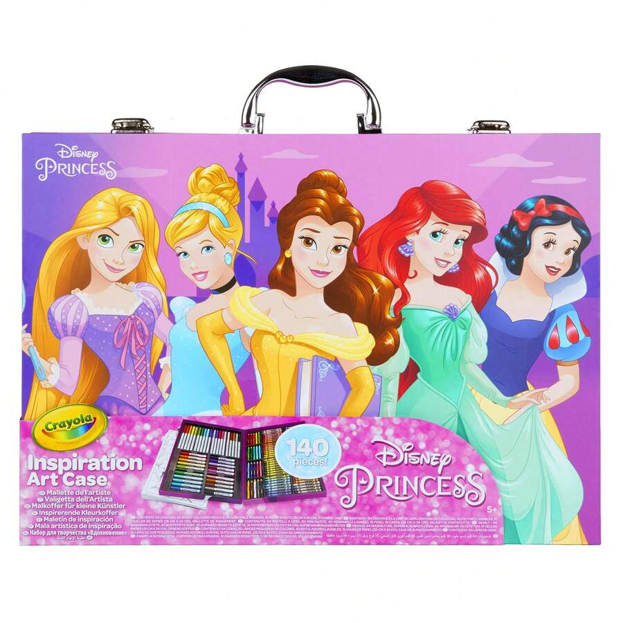 Crayola Princess Inspired Art Set Gift Box, Ideal For Artistic Creation And A Great Christmas Holiday Gift - E - View 1