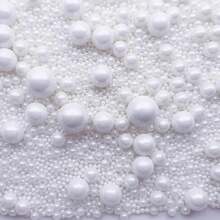 Perlas blancas rociadas, decoraciones para pasteles para hornear, adornos de helado y decoración de galletas, suministros para de boda LAZ9 - Mezclado - Ver 12