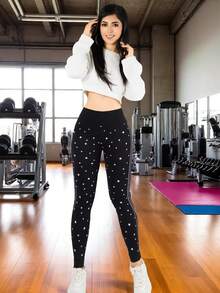 Leggins Mujer Legging Mallones Mallas Térmicas Mayon - Negro - Ver 2