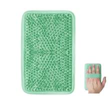 1pc Gel Ice Pack With Strap - Reusable Cold Compress For Knee, Back, Ankle Injury - Hot & Cold Gel Bead Bag