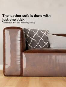 1 buc bandă adezivă transparentă pentru protecție a mobilierului, anti-zgârieturi pentru pisici, poate fi lipită pe canapea, ușă, pat, fereastră - clar - Vizualizare 8