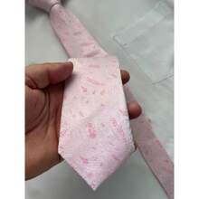 Gravata Kashmir Semi Slim Rosa Clara - 1200 Fios