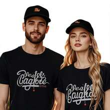 Lets Grow Together Quote Cute Snail Mushroom Retro SingleSided Print Black ShortSleeve Happy Easter Family Friends Weight Hat Stylish Printed Minimalist (Focus On Design & Comfort) Classic Curved Brim Sandwich Cap Premium Polyester Comfortable Breathable Face Framing Casual Baseball Hat - 黑色 - 查看 6