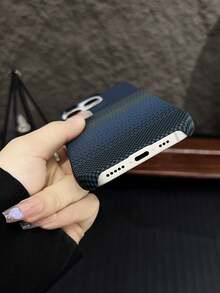 Kevlar Fiber Carbon Fiber Pattern Magnetic Adsorption Anti-Fall Case Compatible With IPhone 12 13 14 15 16/Plus/Pro/ProMax, 17, 17Pro, 17ProMax, 17Air - Multicolor - View 2