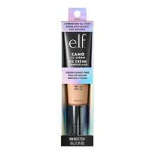 e.l.f. Elf.Camo CC Cream, Color Correcting Medium-To-Full Coverage Foundation With SPF 30, Light 210 N, 1.0 Oz (30g) - 光 210 N - 查看 6
