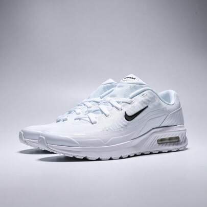 Nike Zapatillas deportivas casuales AIR MAX BIA de color blanco, tipo baja talla para hombre IF2624-100