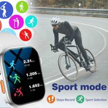 Smartwatch, llamada/marcación inalámbrica, alertas de múltiples aplicaciones, adecuado para hombres y mujeres, reloj de fitness, fondo de pantalla personalizable, control de música, compatible con iOS/Android