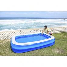 Jilong Giant Pool - rechteckiger Familien Pool, 262x175x50cm - Bildfarbe - Übersicht 7