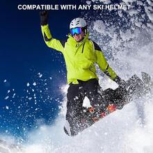 Gafas de Off-road, Gafas de Esquí Antivaho para Hombres y Mujeres, Motocicleta ATV - Negro - - Ver 2