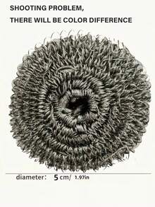 6 件/12 件不锈钢厨房清洁球、厨房用钢刷、非电动洗碗刷、适用于碗、锅、炉灶不锈钢刷钢丝绒、清洁用品、用于洗碗、锅、炉灶的清洁刷、不锈钢丝刷钢用于擦洗锅、炖锅、炉灶和浴室、厨房用洗涤器 - 彩色 - 查看 11