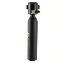 Mini Scuba Tank - Lightweight Aluminum Dive Cylinder For Underwater Breathing, 0.5L Capacity, Ideal For Recreational Diving And Backup Air Source - Black - View 9