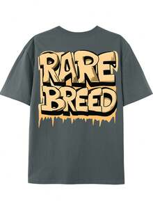 GRDR 3件套男士休闲街头印花圆领短袖T恤 - 彩色 - 查看 6