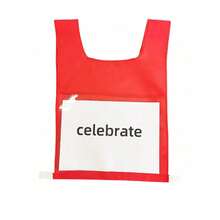 BELLKIDS 儿童训练背心，4种颜色可选，可作练习背心、卡片插入式游戏背心、训练围兜、体育课围兜、团队比赛背心、口袋背心、认知游戏工具、教学辅助工具、互动学习用品，适用于家庭、教室、户外、派对游戏、返校季等场合。 - 彩色 - 查看 9