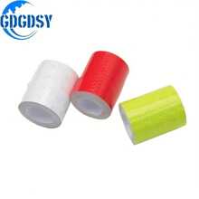 3 Rolls Reflective Tape Reflective Warning Tape Outdoor Waterproof Reflective Tape Nighttime Stickers Trailer Reflective Tape Apparel - Multicolor - View 2