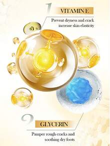 15对/10对/5对/3对/2对维生素E、麦卢卡蜂蜜滋养足膜、烟酰胺美白足膜、山羊奶保湿长管足膜柔肤亮肤