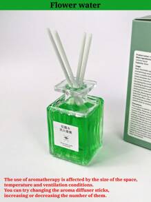 1pc Romantic Aromatherapy, 1.69oz Rattan Essential Oil, Lavender Fragrans Peach Ebonwood Agarwood Fragrance,Home Bedroom Fragrance Air Freshener, Reed Diffuser, Office Home, Deodorizing Fragrance Ornaments, Aromatherapy Gift For Your Girlfriend