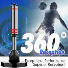 Smart Digital TV Antenna 2025 - HDTV Antenna With Super Strong Magnetic Base | Full 50 U.S. States Coverage | 360° Long-Range Reception For Local Channels - Black - View 10