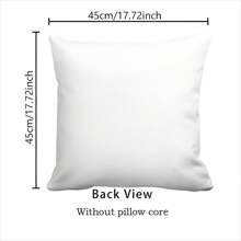4pcs Pillowcase Set, Oil Painting Art, Large Red Peony And Other Decorative Patterns, Perfect Choice For Home And Outdoor Holiday Decoration, Single-Sided Printing, No Pillow Core
